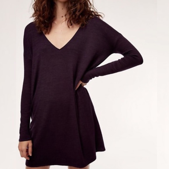 Aritzia Dresses & Skirts - Aritzia Wilfred Free Gail Dress Purple Cardamon XS
